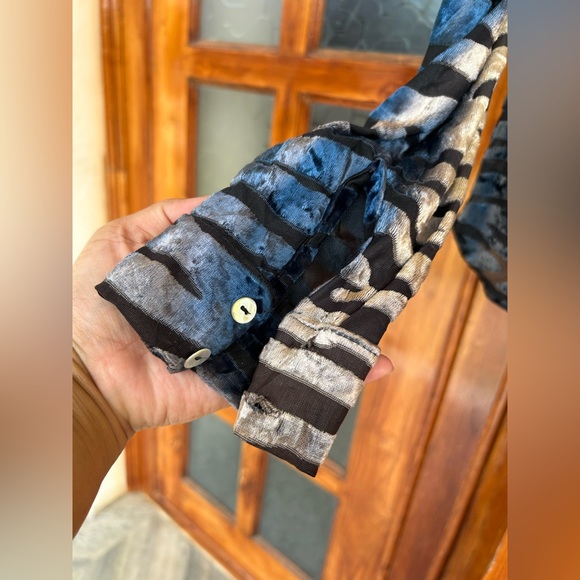 Mango velvet shirt. Size L. New without tag - Picture 5 of 7